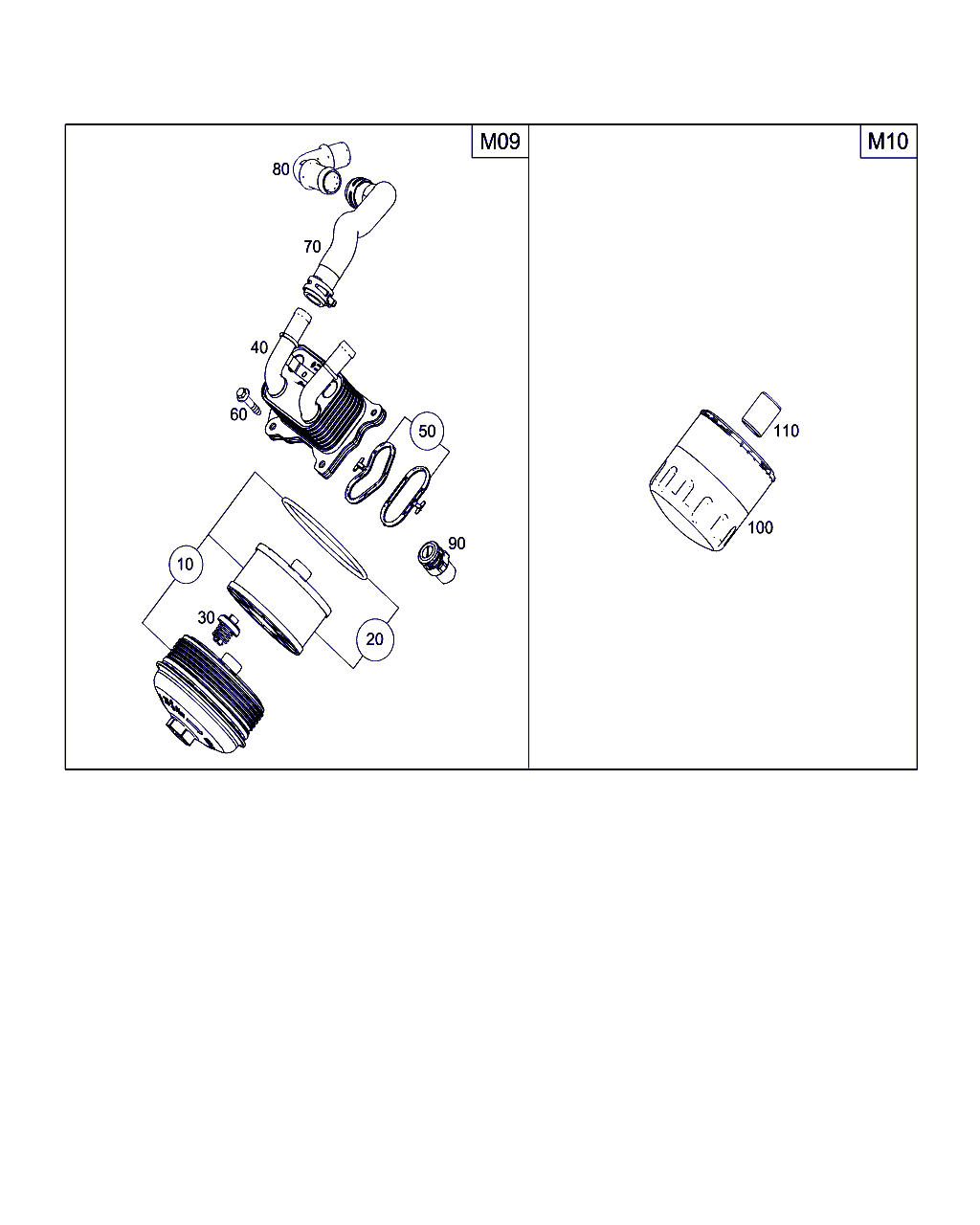 Mercedes-Benz A 281 180 03 10 - Eļļas filtrs www.autospares.lv