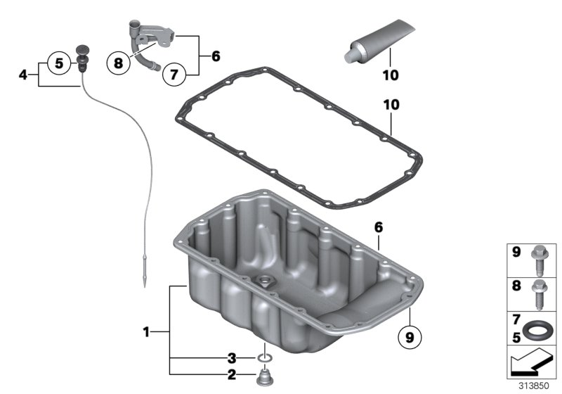 Mini 11137550483 - Eļļas vācele www.autospares.lv