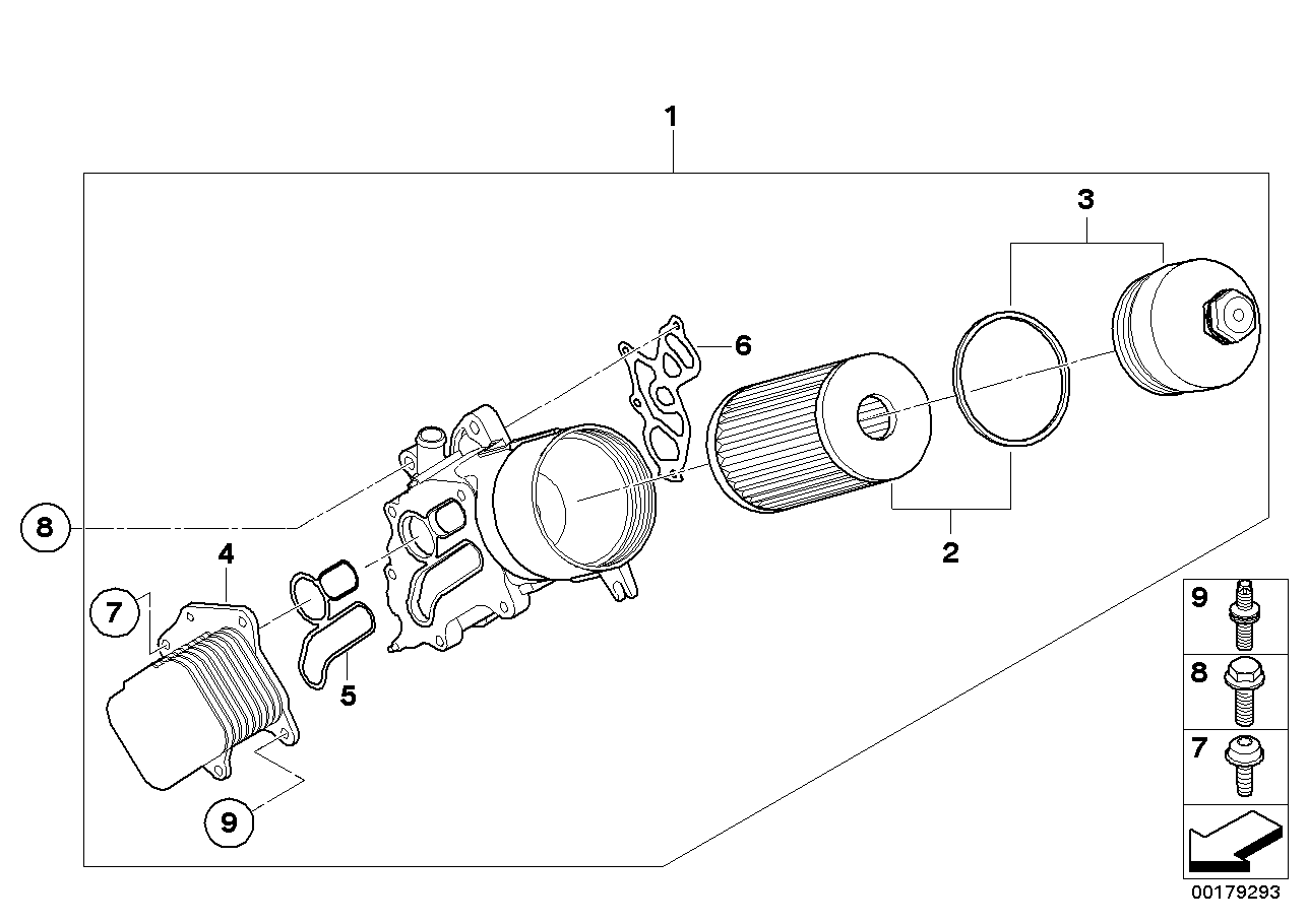 Mini 11 42 7 527 410 - Blīve, Eļļas filtra korpuss autospares.lv