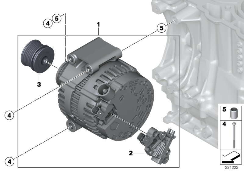 BMW 12 31 7 575 873 - Alternator www.autospares.lv