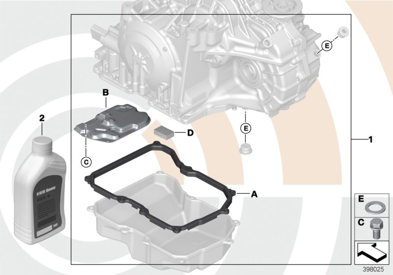 Mini 24 15 2 361 176 - Hidrofiltrs, Automātiskā pārnesumkārba www.autospares.lv