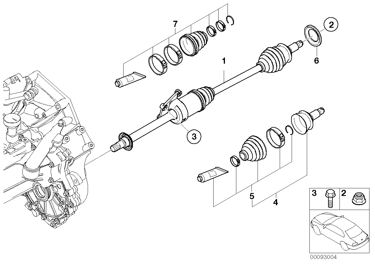 FORD 31607518246 - Putekļusargs, Piedziņas vārpsta autospares.lv