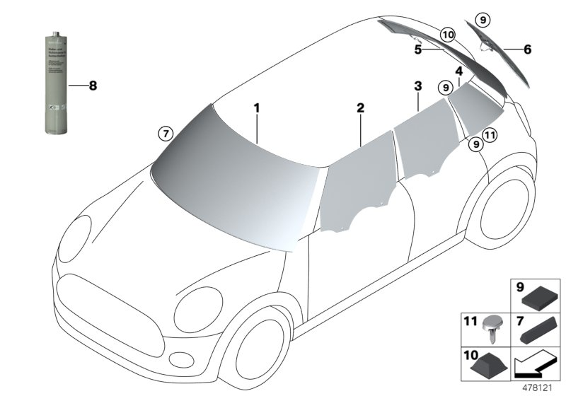 Mini 51377322449 - Sānu logs www.autospares.lv