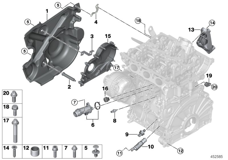 BMW 13 62 7 580 635 - Devējs, Dzesēšanas šķidruma temperatūra www.autospares.lv