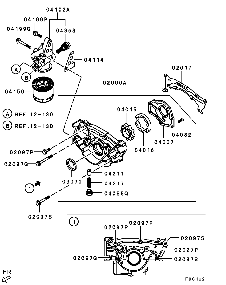 Mitsubishi MD35 2626 - Eļļas filtrs autospares.lv