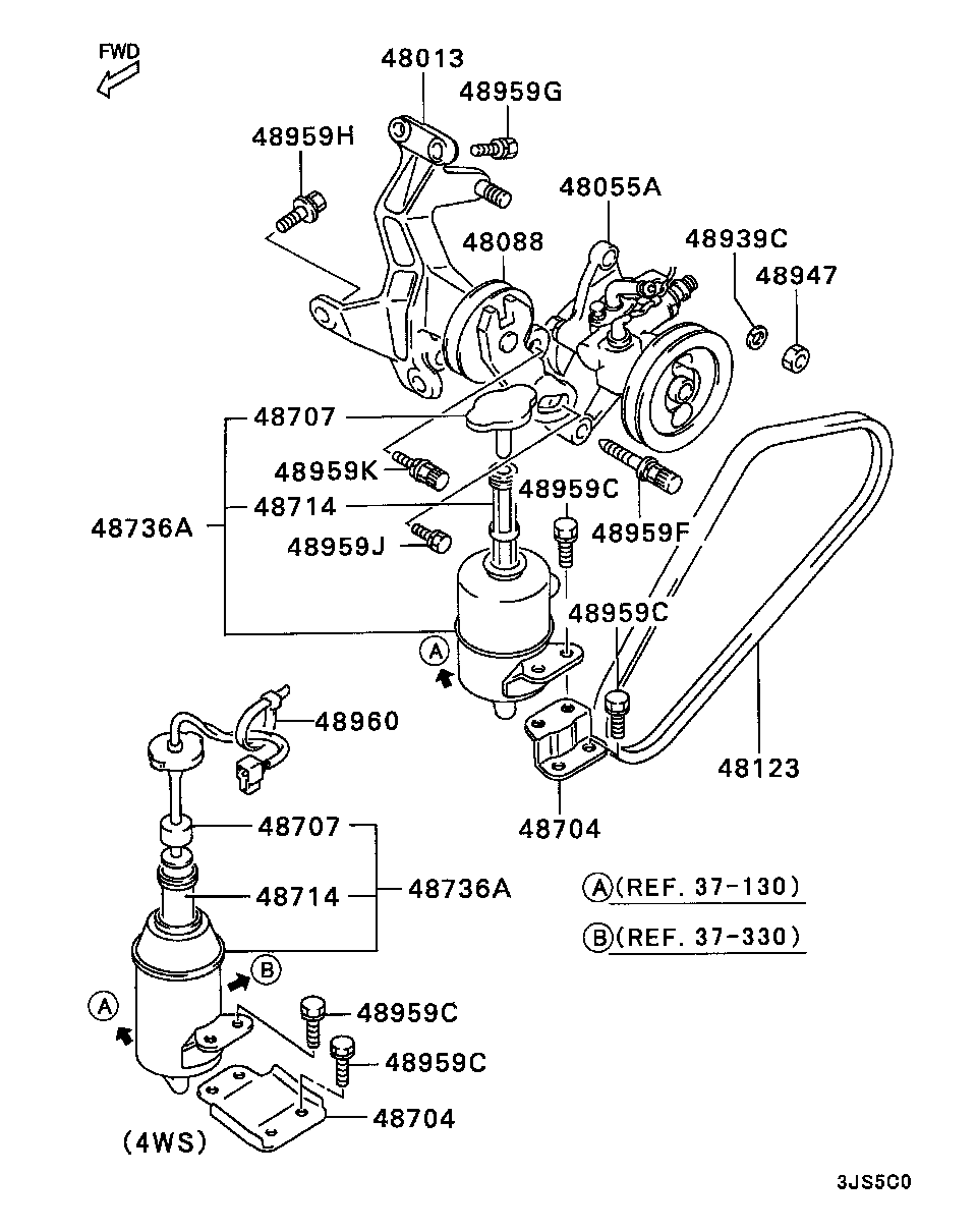 Suzuki MD172376 - Ķīļrievu siksna autospares.lv