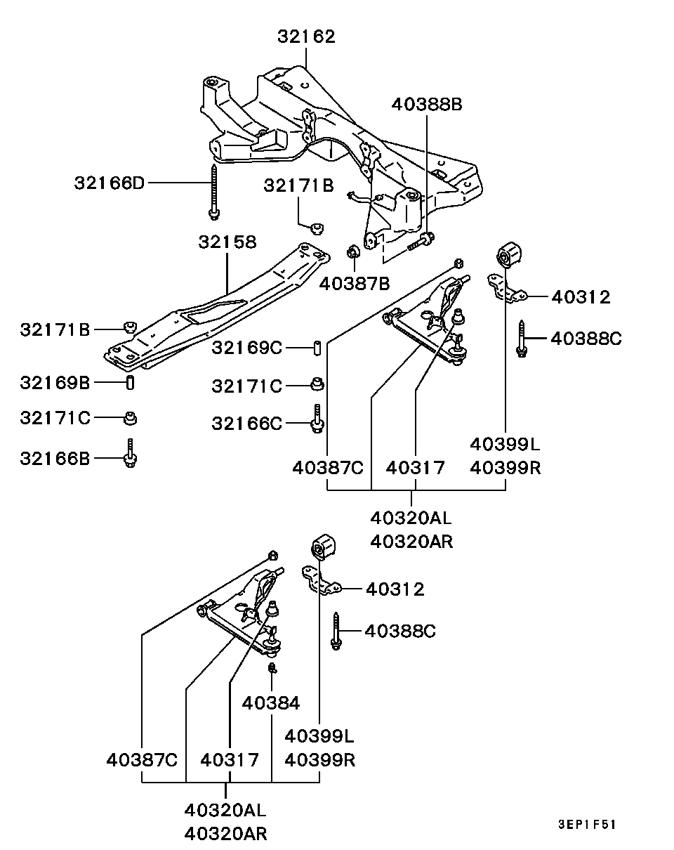 Proton MB 912 078 - Neatkarīgās balstiekārtas svira, Riteņa piekare autospares.lv