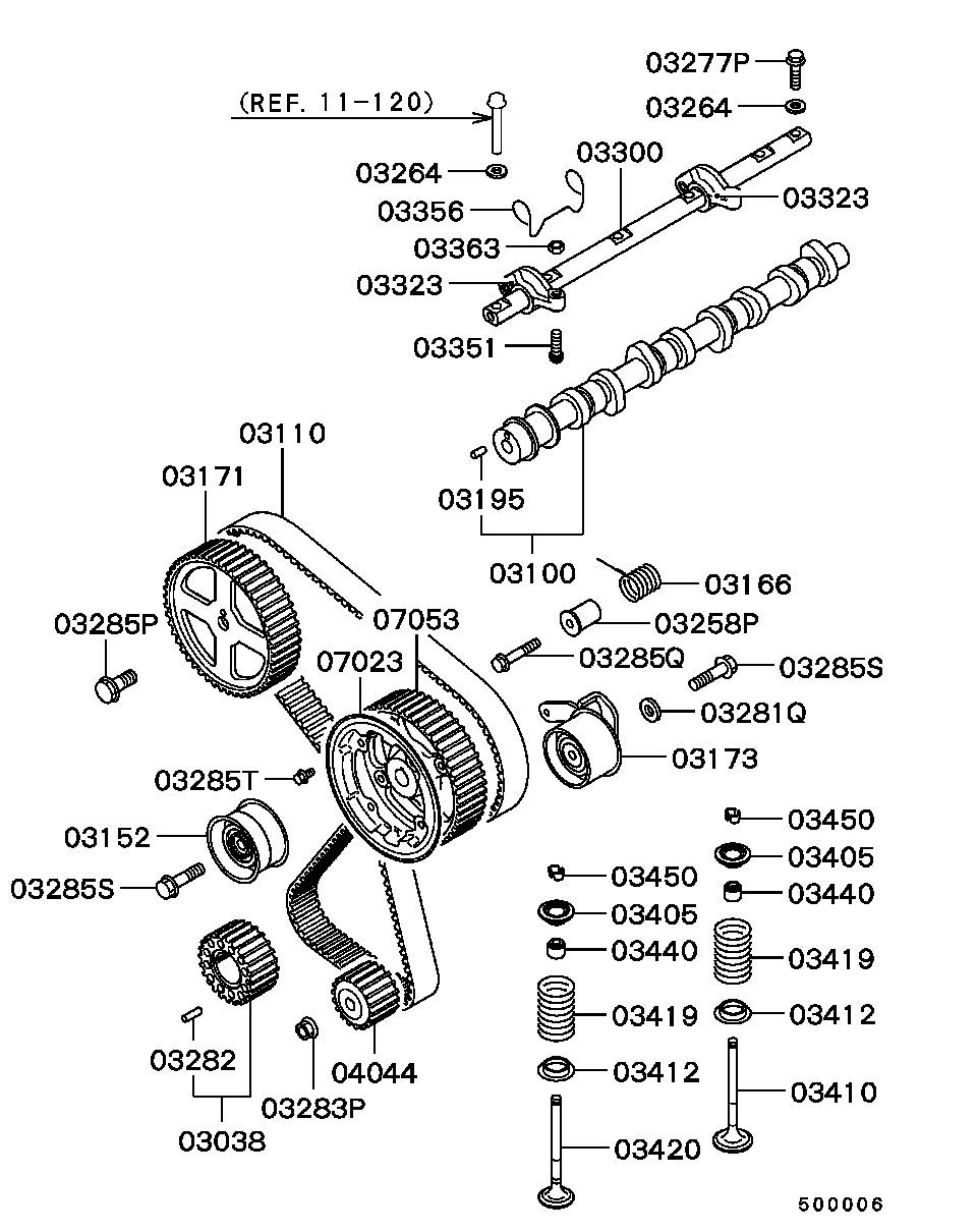 Proton MD012587 - Parazīt / Vadrullītis, Zobsiksna autospares.lv