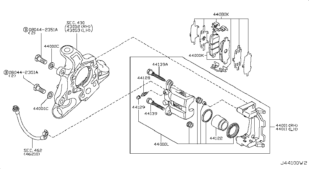 RENAULT D4M609N00A - Тормозные колодки, дисковые, комплект www.autospares.lv