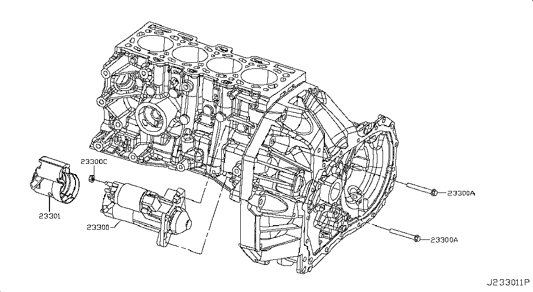 NISSAN 23300-00Q1H - Starteris autospares.lv