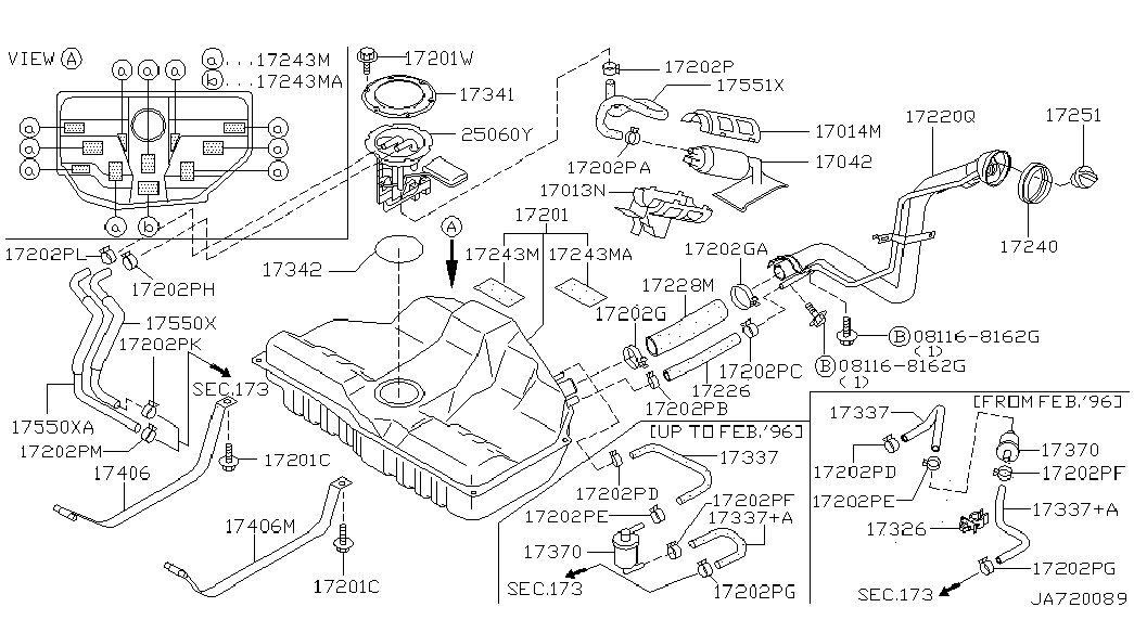 Honda 17042-31U00 - Degvielas sūknis autospares.lv