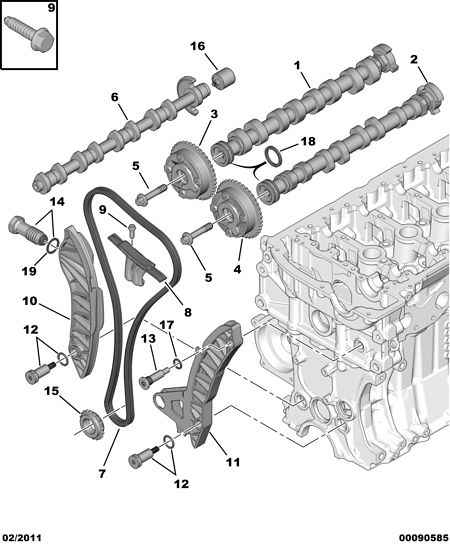 CITROËN 0816.J2 - Timing Chain Kit www.autospares.lv