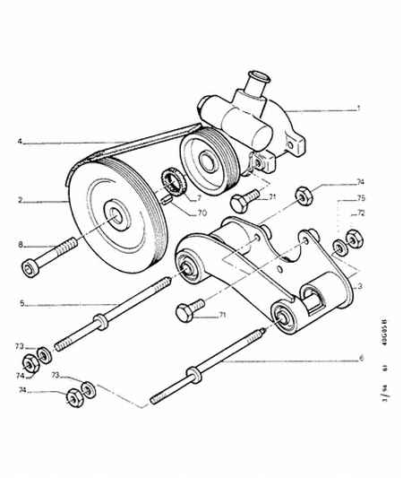 CITROËN/PEUGEOT 400 978 - Поликлиновой ремень www.autospares.lv