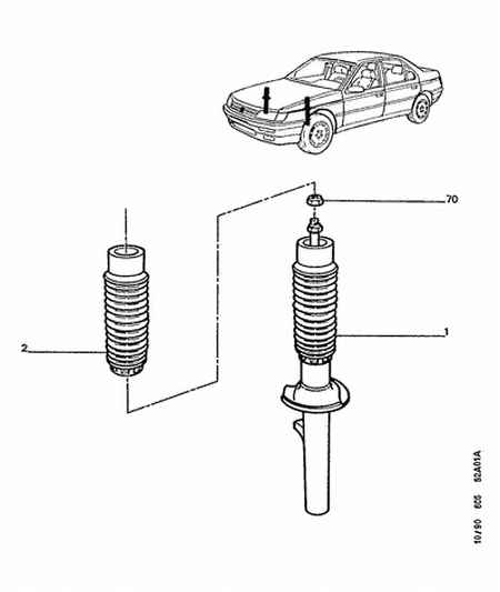 PEUGEOT 5202 C7 - Amortizators www.autospares.lv