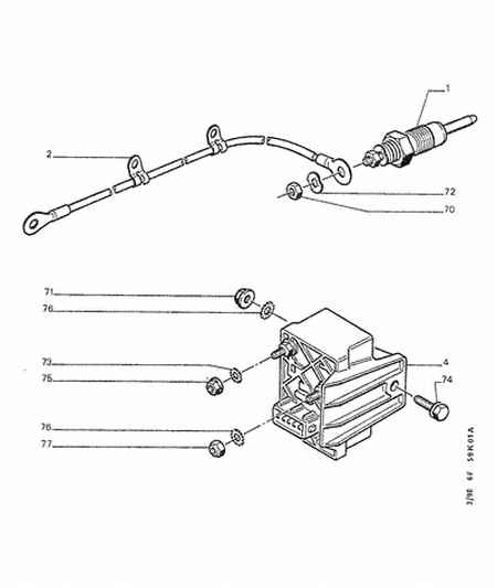 CITROËN 5981.20 - Vadības bloks, Kvēlsveces darbības laiks www.autospares.lv