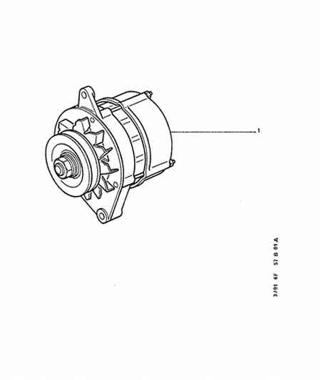 CITROËN 5705.A2 - Ģenerators www.autospares.lv