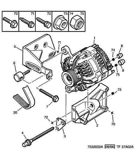 CITROËN/PEUGEOT 5705 5Z - Alternator www.autospares.lv