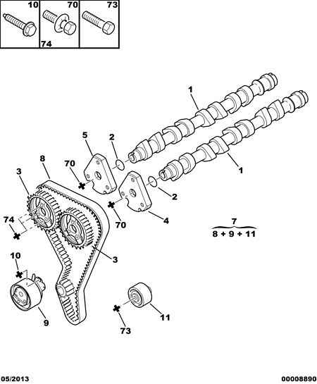 CITROËN 0831.S7 - Timing Belt Set www.autospares.lv