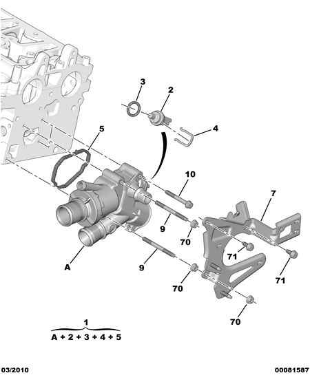 PEUGEOT 1338.G8 - Sensor, coolant temperature www.autospares.lv