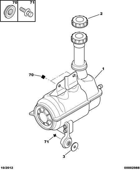 PEUGEOT (DF-PSA) 4008 E6 - Hydraulic Pump, steering system www.autospares.lv