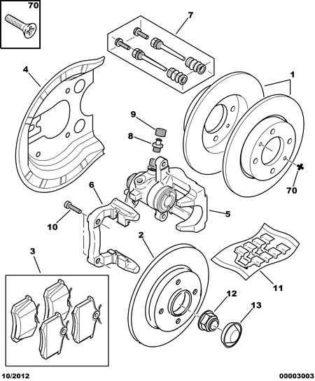 PEUGEOT 4249.52 - Brake Disc www.autospares.lv