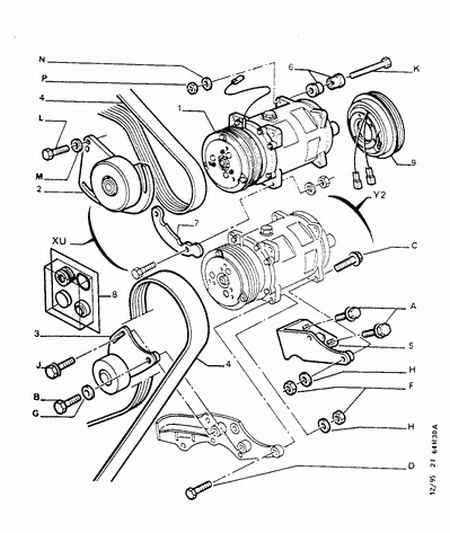 PEUGEOT 6453.A0 - Ķīļrievu siksna autospares.lv