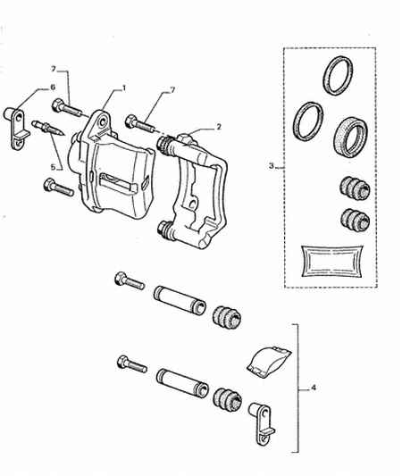 PEUGEOT (DF-PSA) 4427.56 - Remkomplekts, Bremžu suports www.autospares.lv