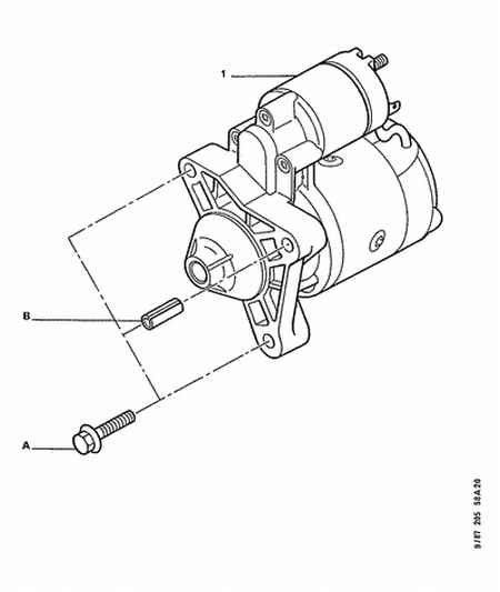 PEUGEOT (DF-PSA) 5802 C9 - Starteris www.autospares.lv