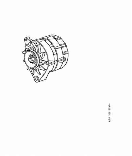 CITROËN 5705.11 - Генератор www.autospares.lv