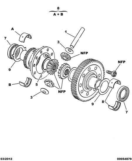 Valmet 3125 11 - DIFFERENTIAL HALF-BEARING autospares.lv