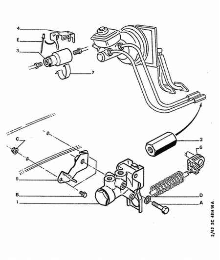 PEUGEOT (DF-PSA) 4861 45 - Bremžu spēka regulators www.autospares.lv