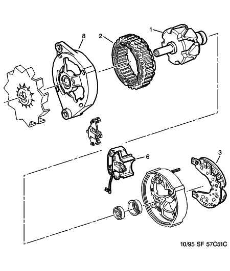 PEUGEOT 5761.67 - Ģeneratora sprieguma regulators autospares.lv