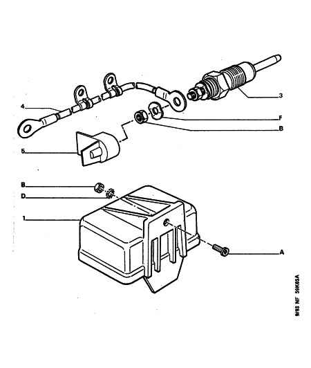 CITROËN 5981.15 - Vadības bloks, Kvēlsveces darbības laiks autospares.lv