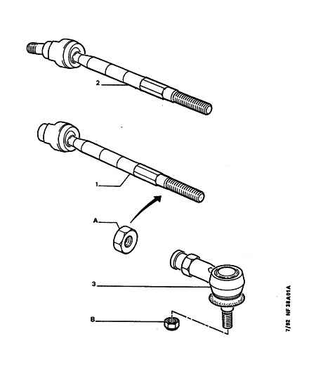 FIAT 3812 27 - Aksiālais šarnīrs, Stūres šķērsstiepnis www.autospares.lv