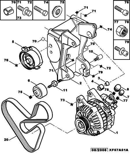 DS (CAPSA) 5750 GX - DRIVE BELT ALTERNATEUR www.autospares.lv