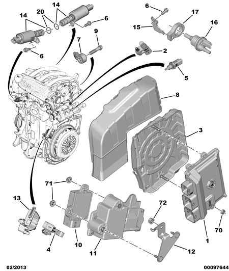 Opel 96 703 403 80 - TEMPERATURE SENSOR www.autospares.lv