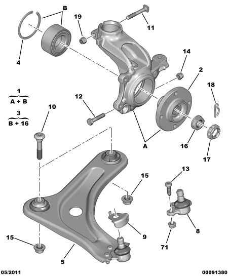 Opel 16 066 235 80 - FRONT HUB BEARING www.autospares.lv