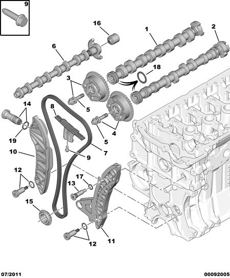 Opel 0818 41 - Guides, timing chain www.autospares.lv