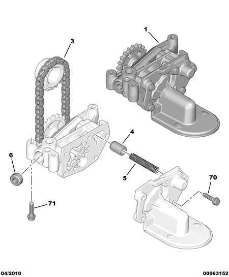 Astra 1033 14 - ENGINE OIL PUMP CHAIN www.autospares.lv