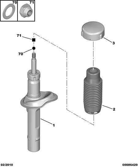 PEUGEOT 5202 LV - Shock Absorber www.autospares.lv