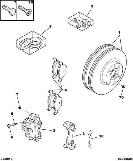 PEUGEOT 4252-67 - Brake Pad Set, disc brake www.autospares.lv