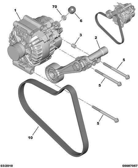 DS 5705 CZ - ALTERNATOR NEW www.autospares.lv