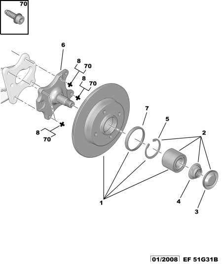 CITROËN 4249.19 - Brake Disc www.autospares.lv