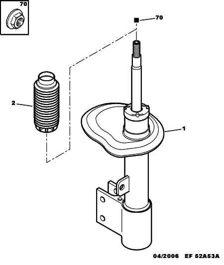 CITROËN 5202.HK - Shock Absorber www.autospares.lv