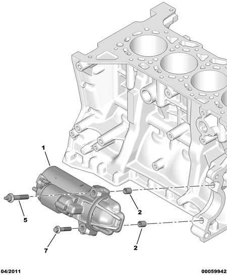 PEUGEOT 5802.AS - Starteris autospares.lv