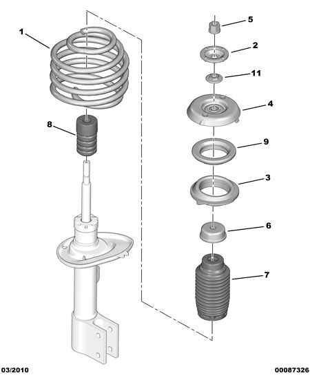 DS 5035 63 - Подшипник качения, опора стойки амортизатора www.autospares.lv