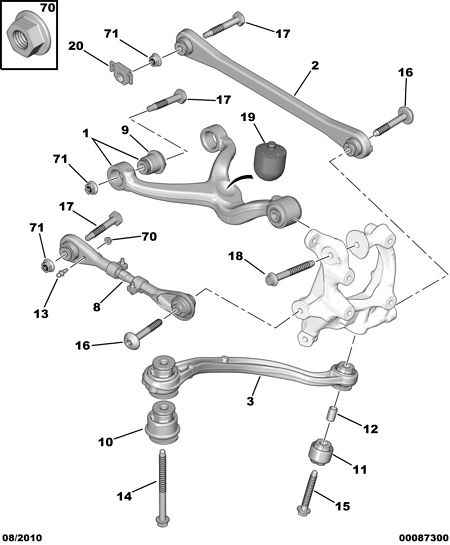 DS 98 010 499 80 - Neatkarīgās balstiekārtas svira, Riteņa piekare autospares.lv