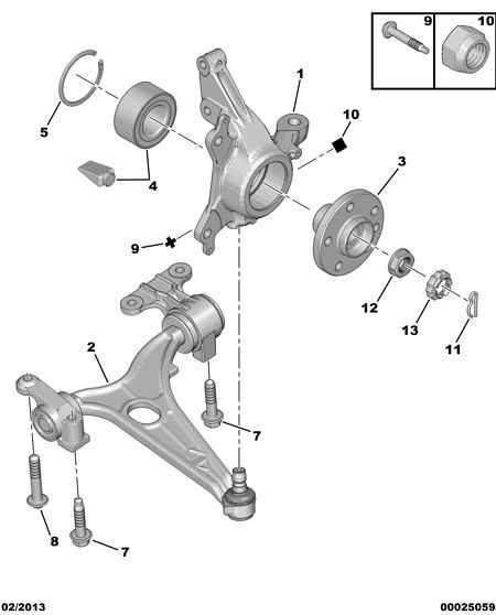 PEUGEOT 3520.P6 - Track Control Arm www.autospares.lv