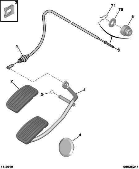 DS 1629 D7 - Akseleratora trose www.autospares.lv