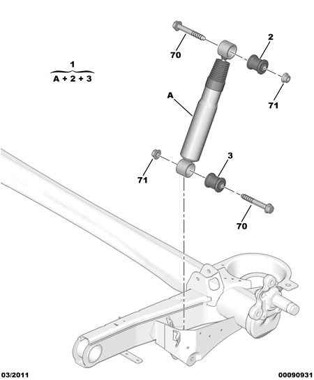 CITROËN 5206 Z4 - Shock Absorber www.autospares.lv